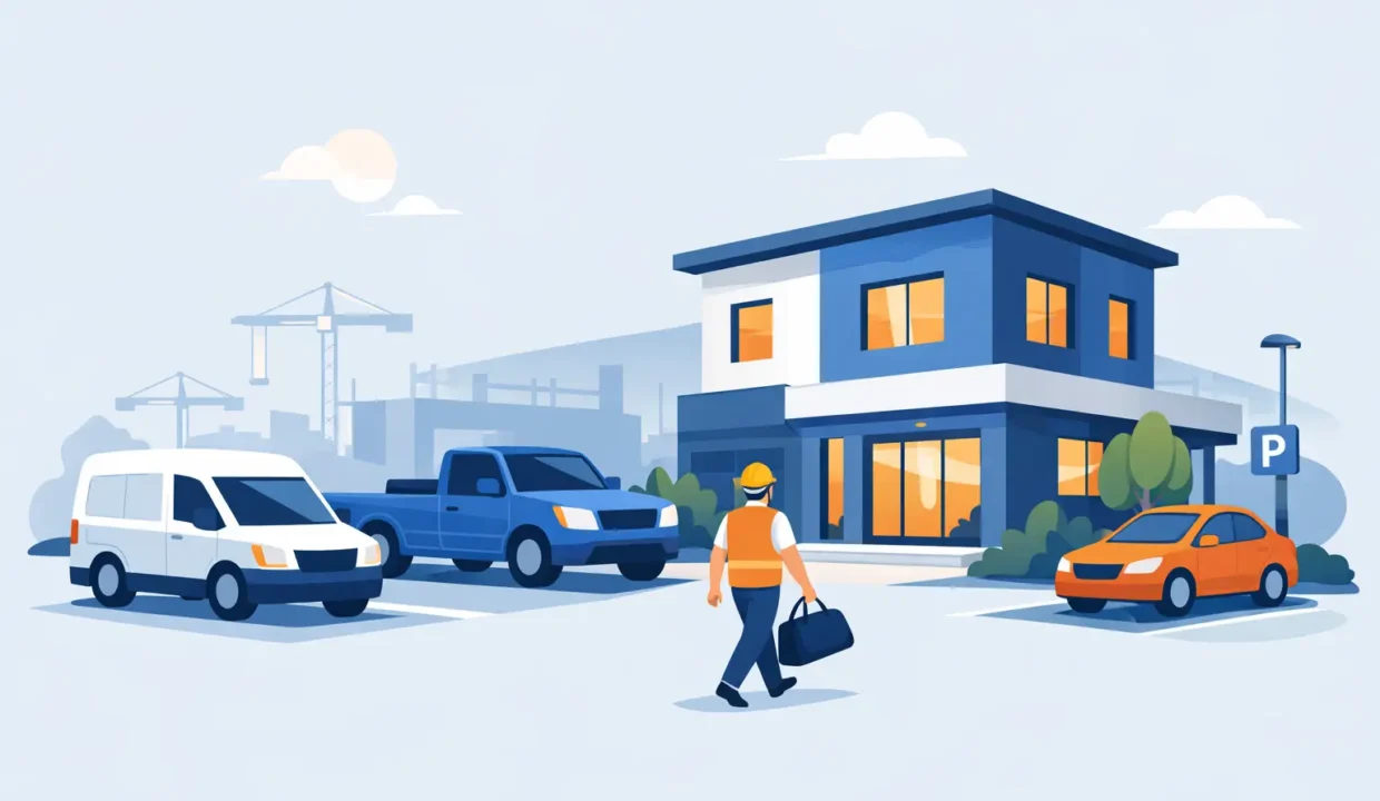 Contractor Accommodation with Parking That Works