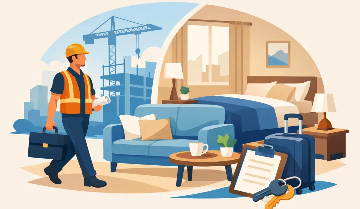 Furnished Housing for Contractors That Works