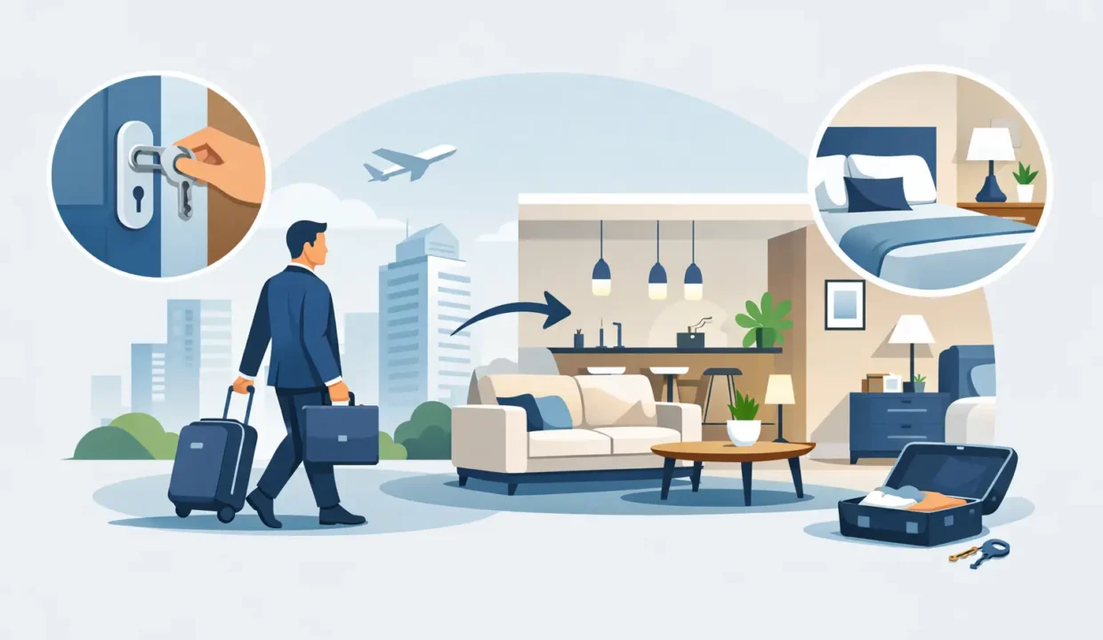 Why Fully Furnished Temporary Accommodation Works