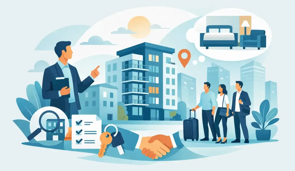Can Companies Book Flats for Staff?