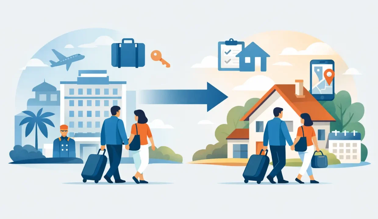 How to Switch From Hotel Stays with Less Hassle