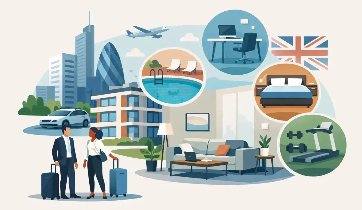 Top Corporate Apartment Features for UK Teams