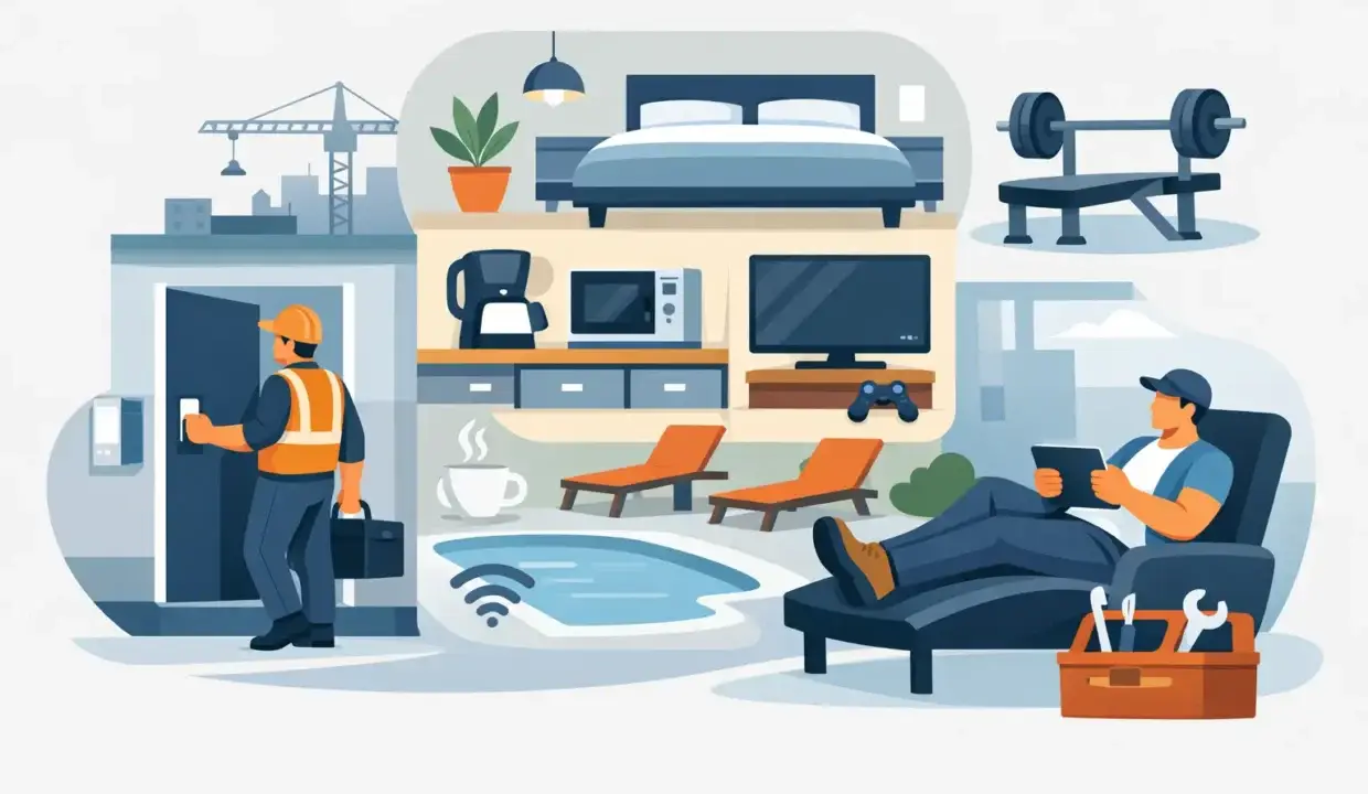 Best Amenities for Contractor Stays That Matter